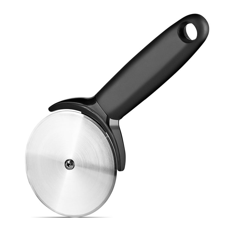 Chef's Star 15 Inch Ceramic Pizza Stone for Oven, Outdoor and Indoor Chrome Plated Serving Rack Pizza Pan with Pizza Cutter - Image 3