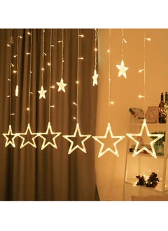 Brain Giggles Brain Giggles Curtain Lights Star Lights for Star LED birthday Party Decoration  - Image 1