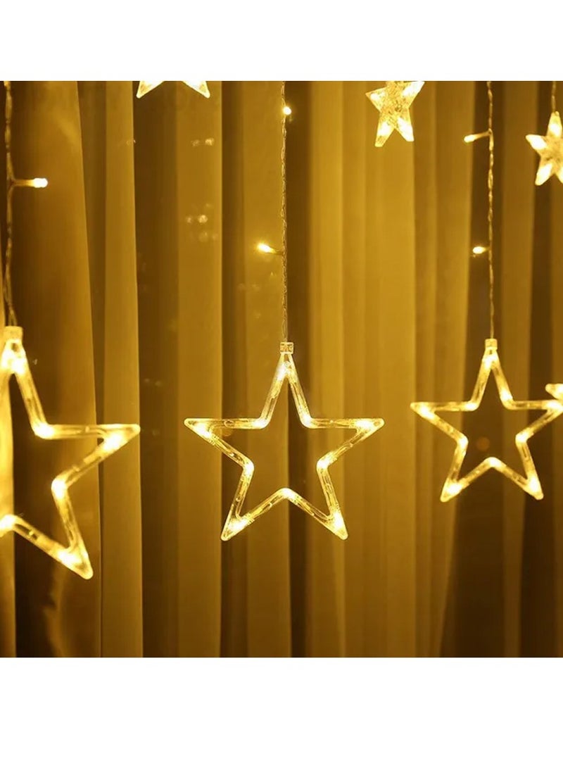 Brain Giggles Curtain Lights Star Lights for Star LED birthday Party Decoration - Image 3