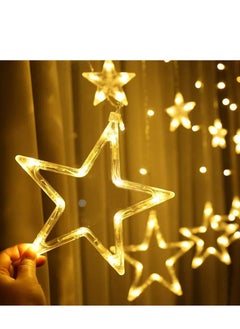 Brain Giggles Brain Giggles Curtain Lights Star Lights for Star LED birthday Party Decoration  - Image 4