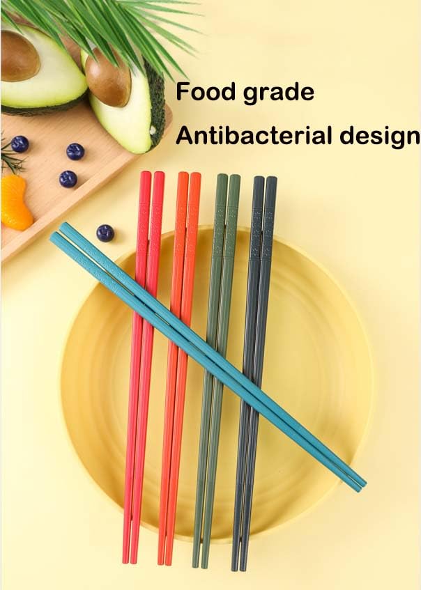 Fejapa 5 Pairs Reusable Chopstick Helpers Dishwasher Safe Training Chop sticks Adult Practice Chopsticks Beginners Right Left Handed Chinese Sticks Learning Chopsticks Holder with Clip Trainer - Image 3