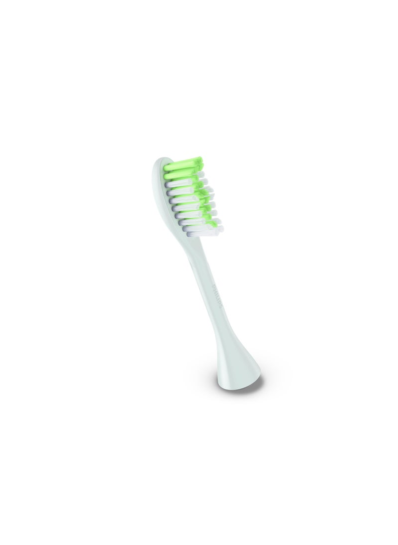 PHILIPS SONICARE - Philips One By Sonicare, 2 Brush Heads, Mint Light Blue, BH1022/03 - Image 1