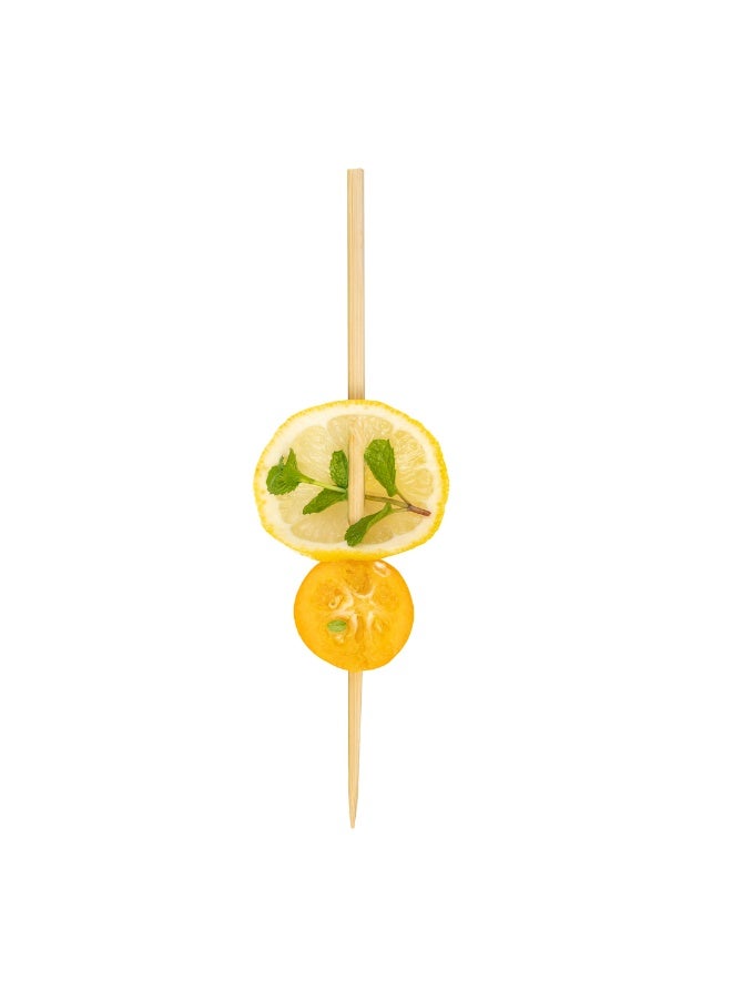 Restaurantware 6.5 Inch Kebab Skewers, 1000 Squared Wooden Skewers - Pointed, Sturdy, Natural Bamboo Skewer Sticks, Disposable, For Barbeques, Parties, Or Buffets - Image 2