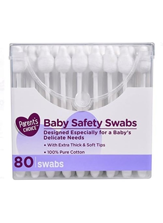 Parent's Choice Baby Safety Swabs 80 Ct - Image 2