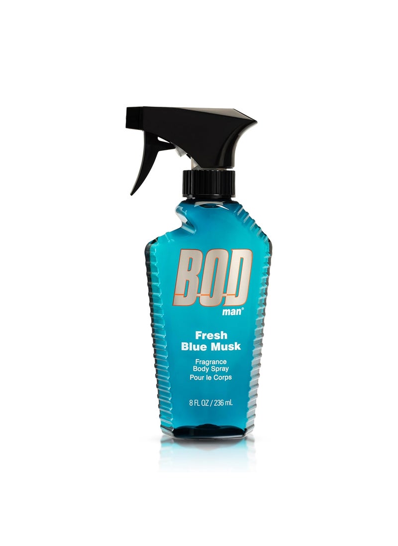 BOD Man - Parfums De Coeur BOD Man Fresh Blue Musk Body Spray 8 Ounces - Image 1