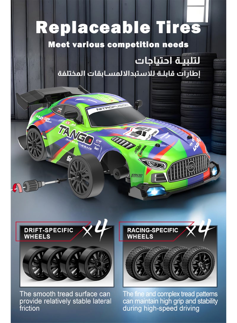 ULHYC High Speed Drift Rc Car 4WD Toy Remote Control Vehicle Car Remote Control Toy Car - Image 3