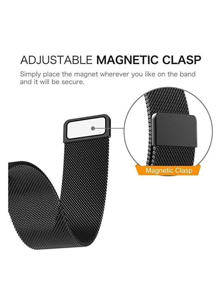 Generic - Apple Watch Band 41mm 40mm 38mm Stainless Steel Metal Strap Milanese Loop Alloy Replacement for iWatch Series 8/7/SE/6/5/4/3/2/1 - Image 1