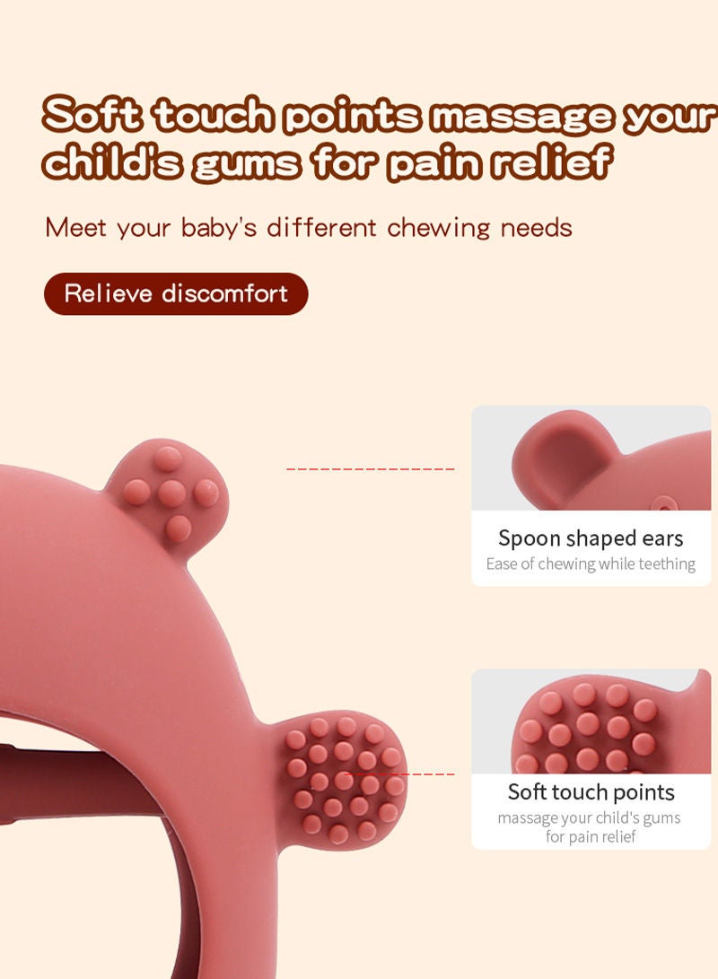 Silicone Wear-resistant Safety Baby Molar Tooth Toys