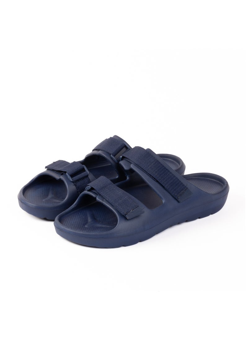 Onda Scootch Double Buckle Slipper Navy For Men  - Image 1