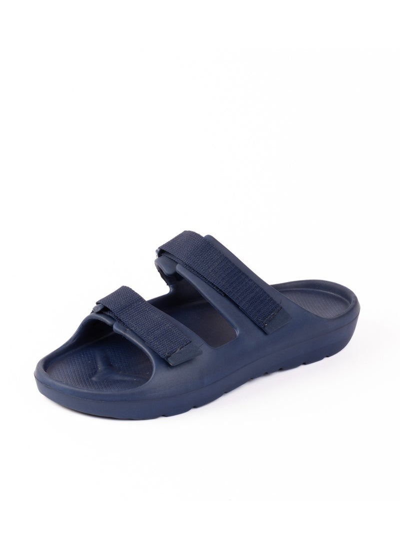 Onda Scootch Double Buckle Slipper Navy For Men  - Image 2
