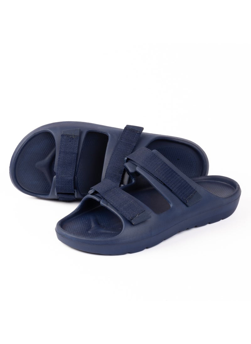 Onda Scootch Double Buckle Slipper Navy For Men  - Image 3