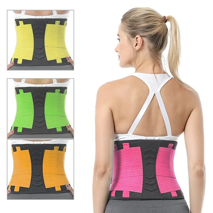 Bluejw Women Men Waist Trainer Belt - Waist Shaper Slimming Body - Abdominal Waist Trimmer Exercise Fitness Support - Image 4