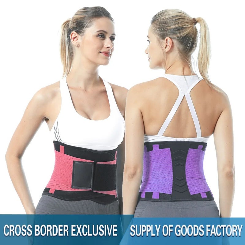 Bluejw Women Men Waist Trainer Belt - Waist Shaper Slimming Body - Abdominal Waist Trimmer Exercise Fitness Support - Image 5