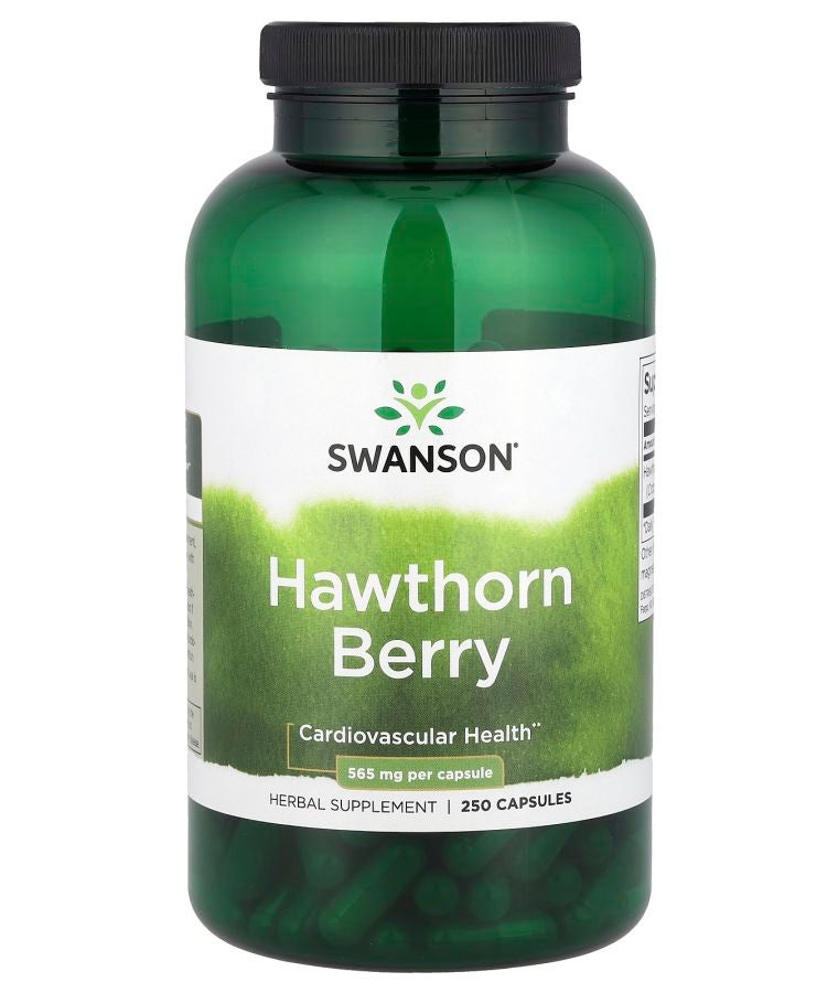 SWANSON Hawthorn Berry 565 mg 250 Capsules