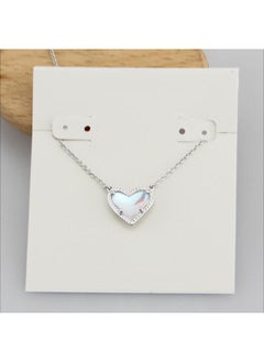European And American Jewelry Love-shaped Peach Heart Short Necklace Clavicle Chain