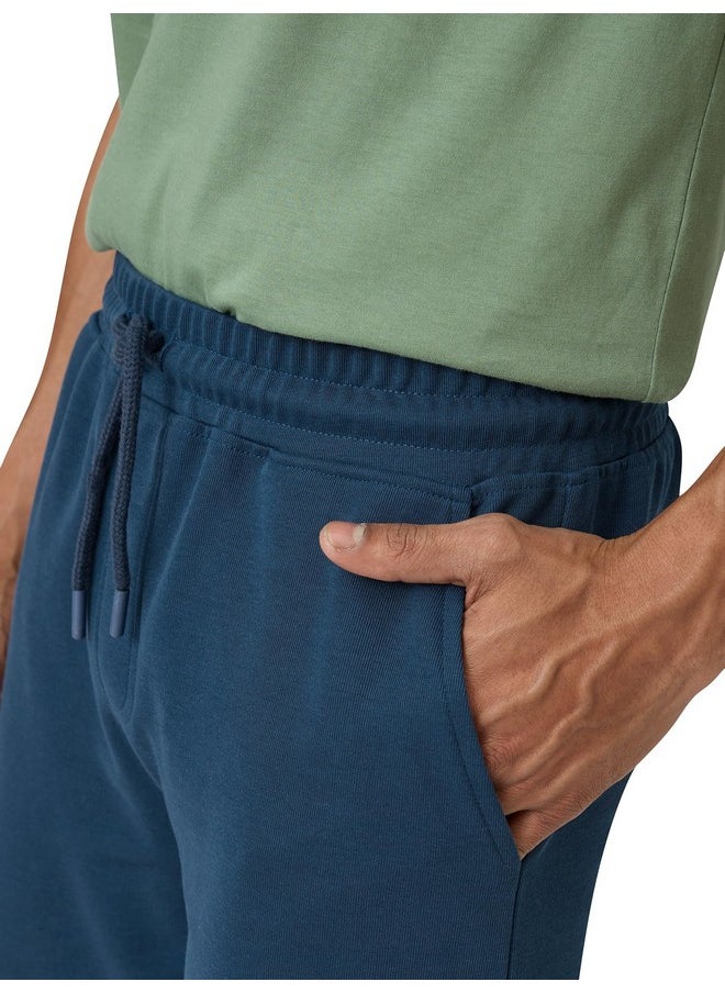 XYXX XYXX Men Cotton Rich Shorts, Regular Fit, Solid, Pack of 1, XYSHT13XL, Oxford Blue, XL  - Image 5