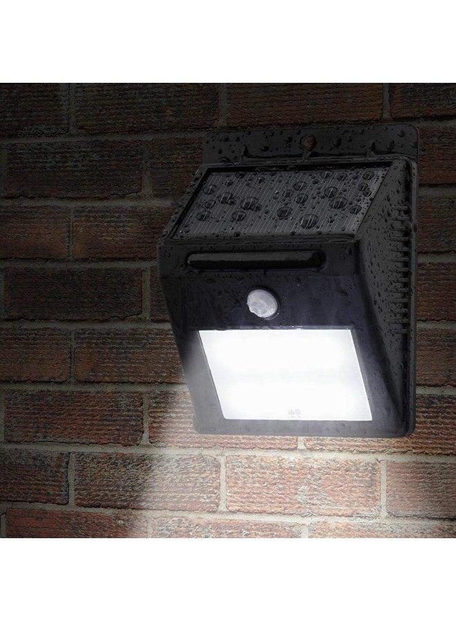 16 LED Solar Motion Sensor Wall Light, Outdoor Waterproof Security Light, Auto On/Off, White Light, 6 × 20 cm | Model: SL-16MS - Image 2