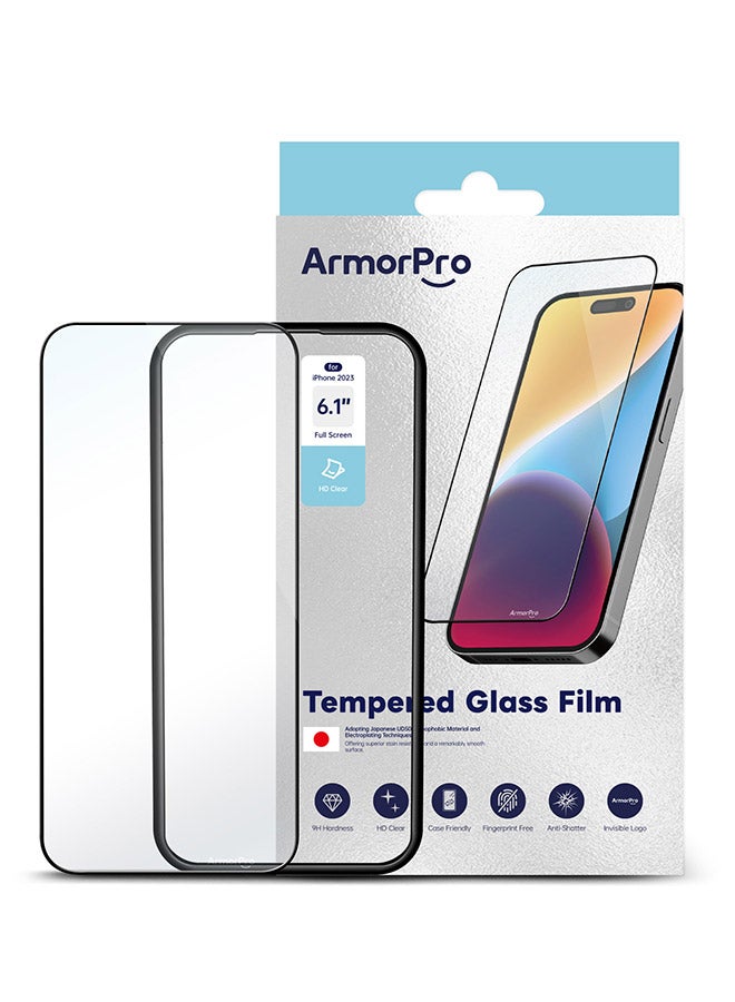 ارمور برو حماية شاشة HD، iPhone 15 HD Clear Edge to Edge، وضوح HD - Image 5