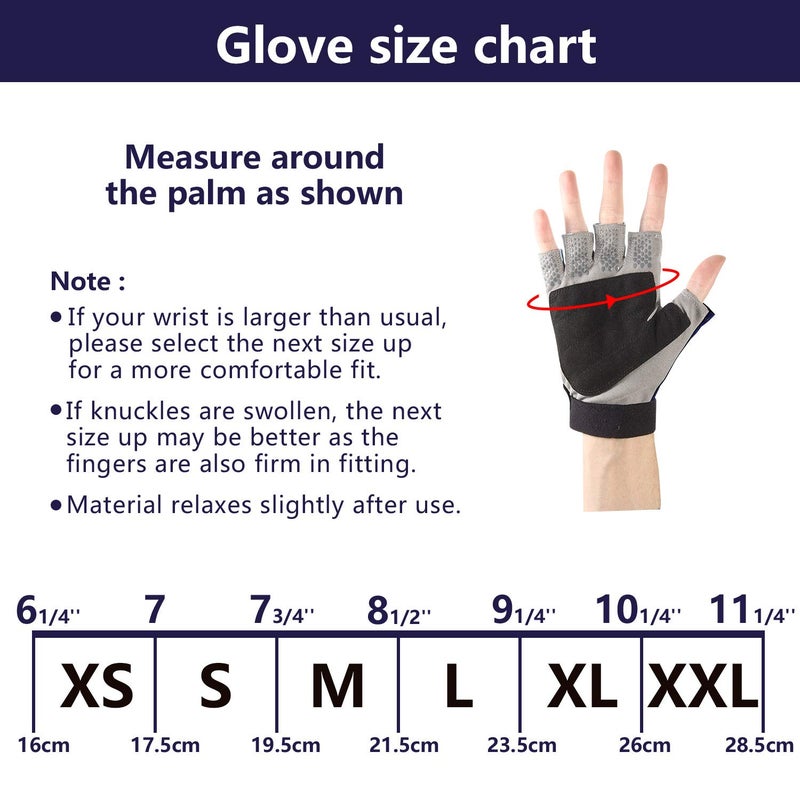 Palmyth UV Fishing Gloves Sun Protection Fingerless Kayaking Glove Men Women UPF 50+ SPF for Sailing, Hiking, Paddling, Canoeing, Rowing, Driving (Light Gray, X-Large) - Image 5