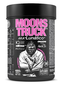 Moons Truck Pre-Workout Strawberry Cream 480g