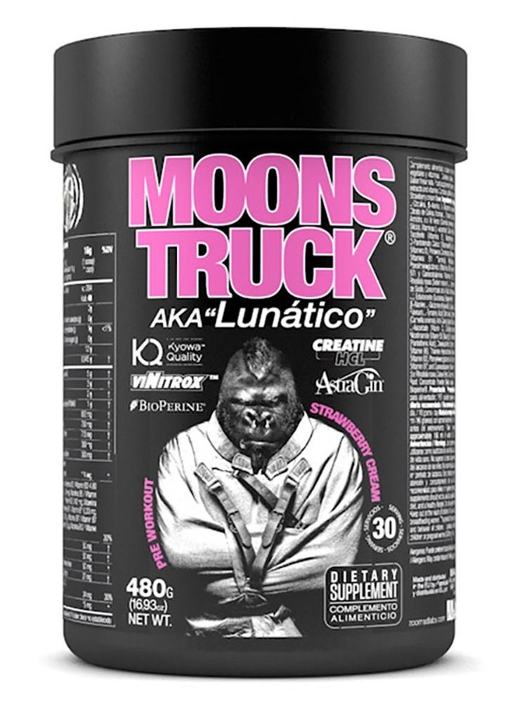 zoomad labs - Moons Truck Pre-Workout Strawberry Cream 480g - Image 1