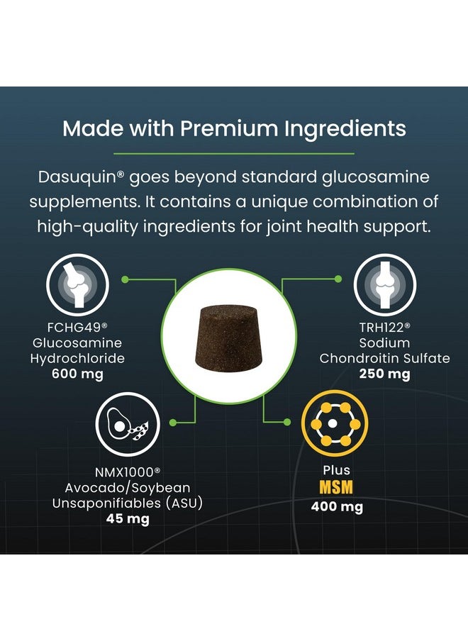 Nutramax Laboratories Nutramax Laboratories Dasuquin with MSM Joint Health Supplement for Small to Medium Dogs - With Glucosamine, MSM, Chondroitin, ASU, Boswellia Serrata Extract, and Green Tea Extract, 84 Soft Chews  - Image 5