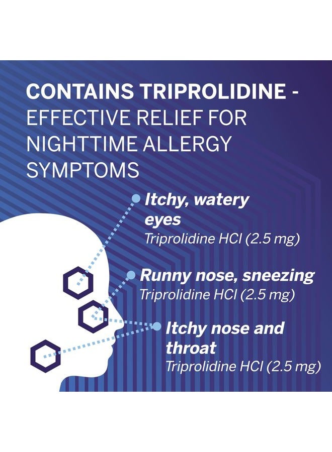 FLONASE Nighttime Allergy Relief Tablets, Up to 6 Hours of Allergy Medicine - 36 Coated Tablets - Image 4