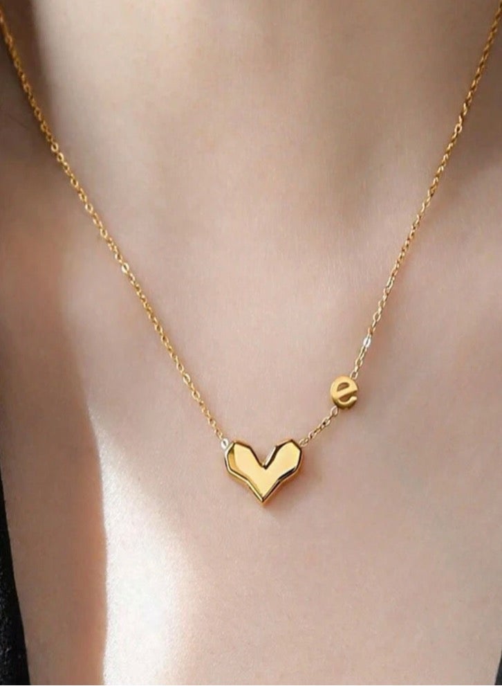 بلو لاين سلسال نسائي أنيق مطلي باللون الذهبي عيار 18 - Image 3