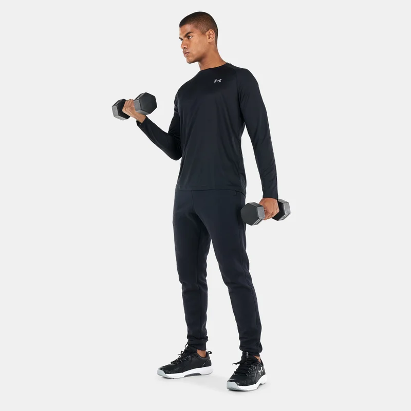 Under Armour Black Men's UA Tech™ Long Sleeve T-Shirt for Men | Best Price UAE