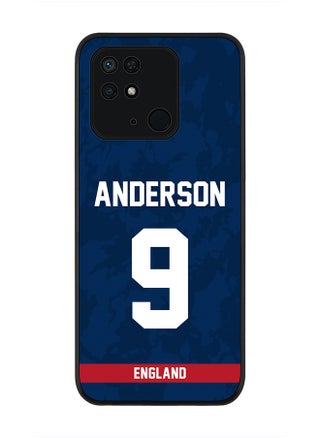 Rugged Black Edge Case for Redmi 10C 4G , Slim fit Soft Case Flexible Rubber Edges Thin Cover - Player Name - James Anderson, Jersey Number- 9 - pzsku/Z50DFA285E027D57376CEZ/45/_/1697269783/62a1ed75-f2b8-40d3-8077-418afea63cc9
