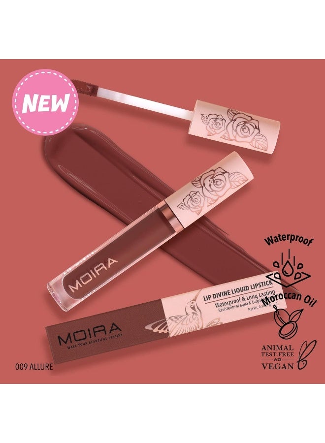 moira Lip Divine Liquid Lipstick (009, Allure) - Image 3