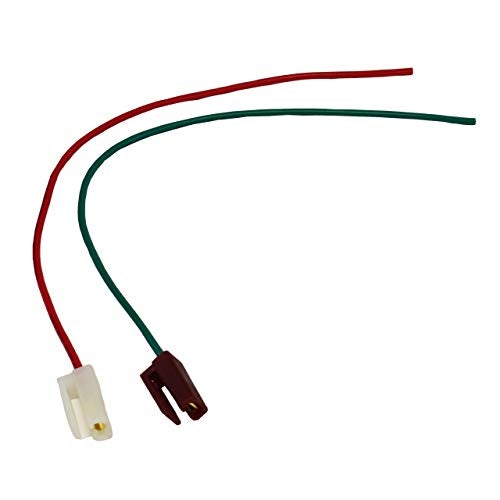 A-Team Performance 170073 Pigtail Harness Cable Wires for HEI Distributor Battery and Tachometer Wiring 12V Ignition Coil & Tach Wire Connector Accessories 11” Red and Green - Image 5