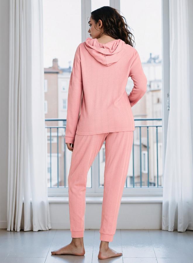 Splash FAV Waffle Textured Pyjama Set - Image 4