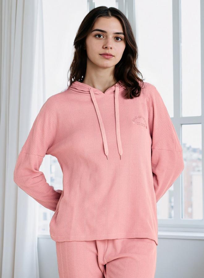 Splash FAV Waffle Textured Pyjama Set - Image 2