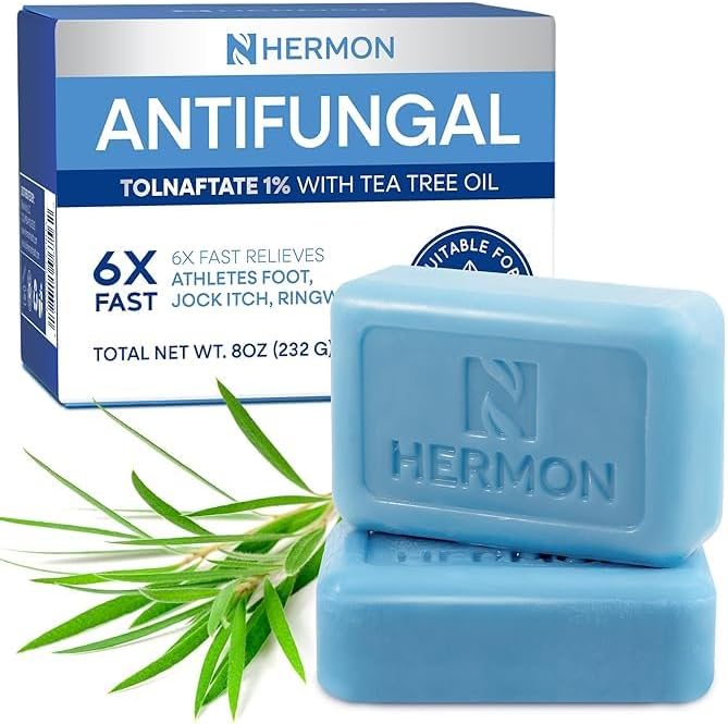 Hermon Antifungal Soap with Tea Tree oil for skin