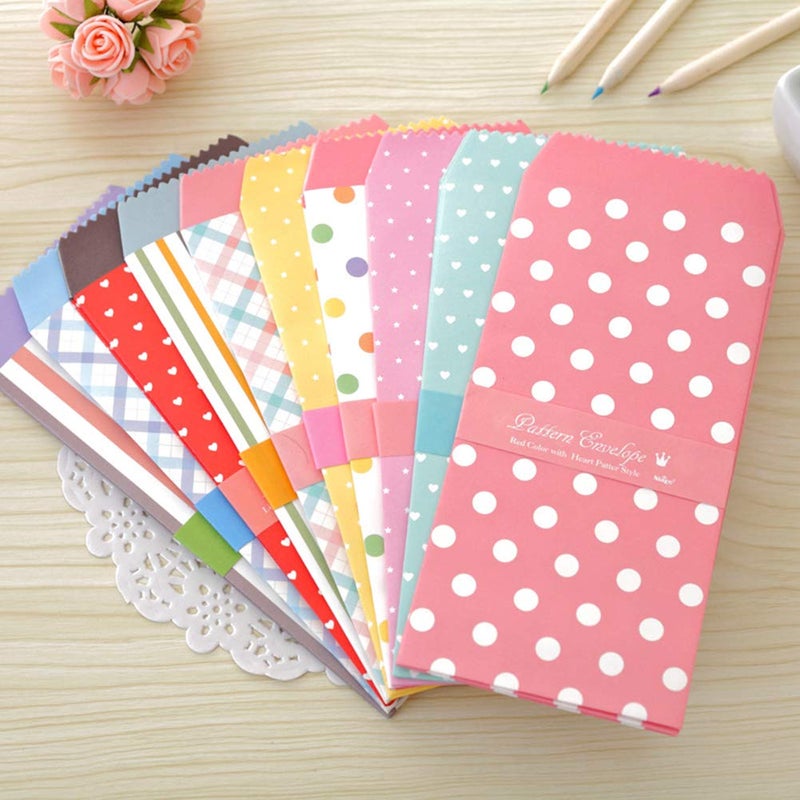 Candy Mode Envelope Decorative Gift Gold Bag (Pack of 150) - Image 1