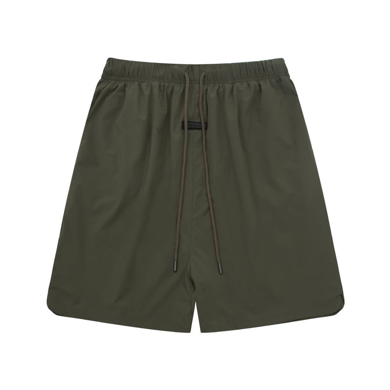 Fog Icon Trendy Brand 24Ss Silicone Letter Logo Casual Shorts Summer Loose Five-Quarter Pants For Men And Women - Image 3