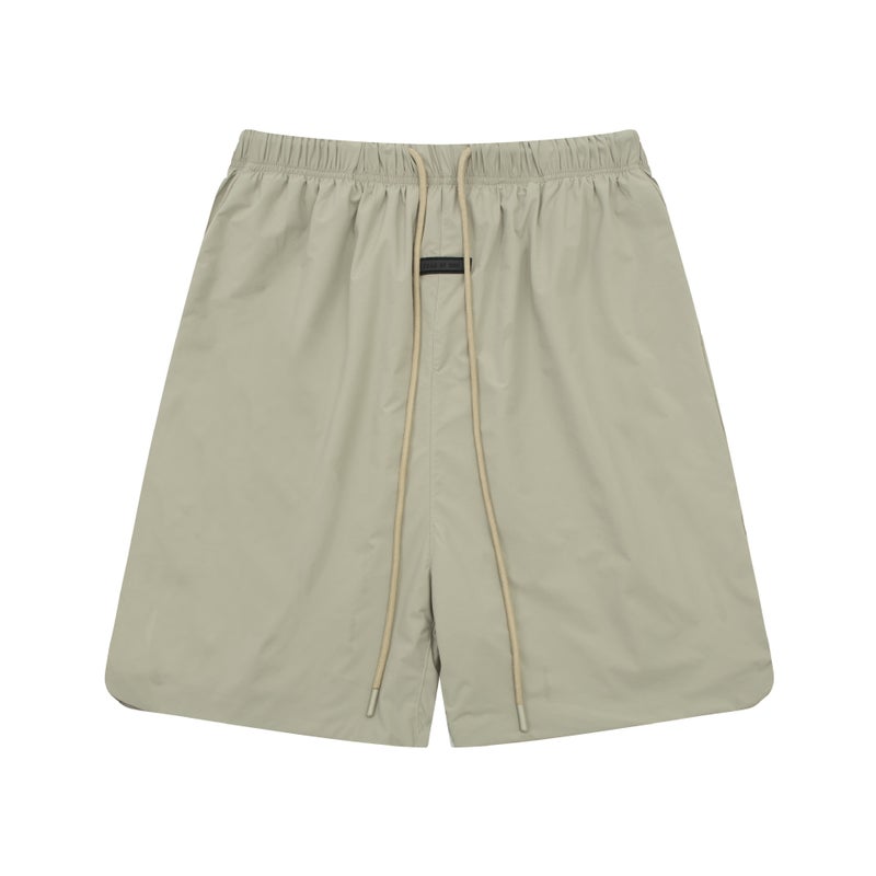 Fog Icon Trendy Brand 24Ss Silicone Letter Logo Casual Shorts Summer Loose Five-Quarter Pants For Men And Women - Image 4