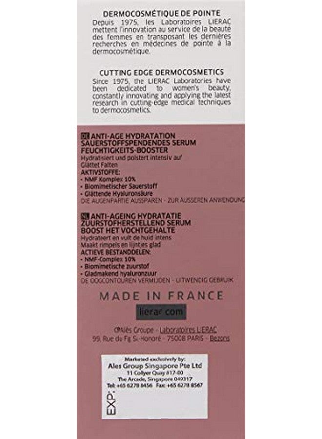 Lierac Hydragenist Moisturizing Serum Oxygenating Replumping 30Ml - Image 3