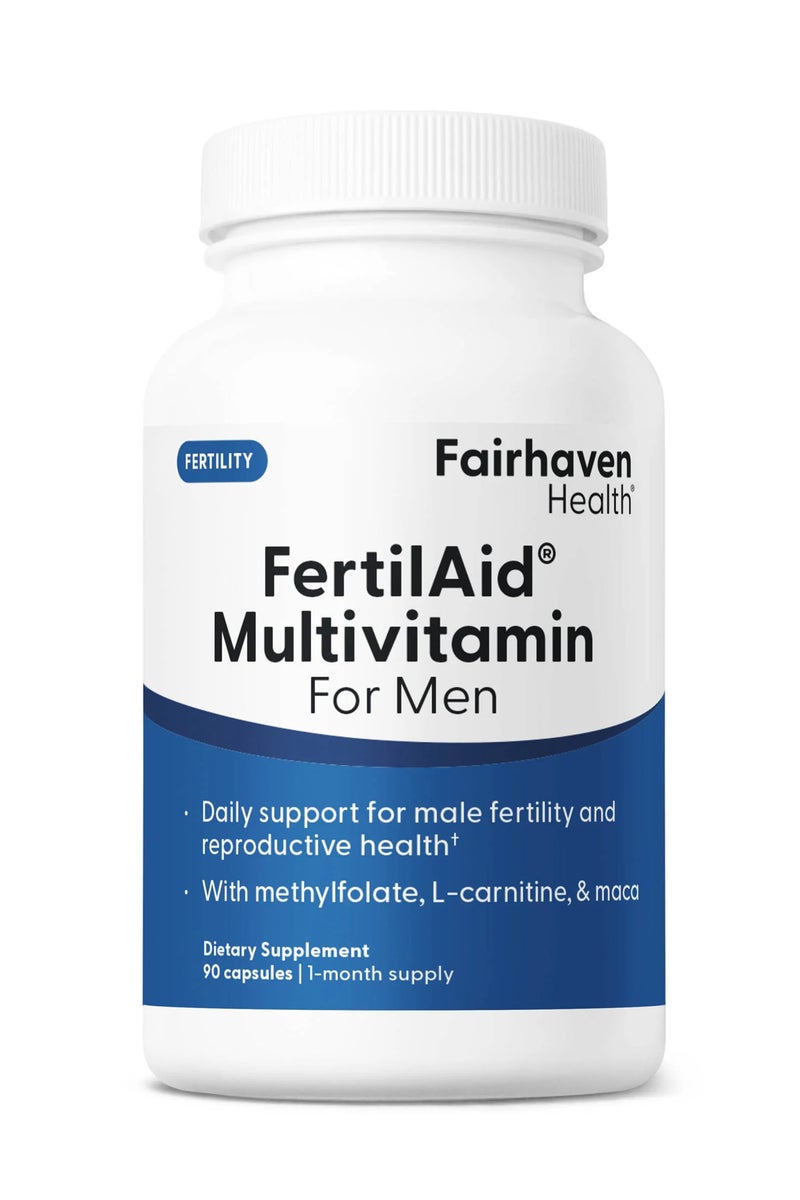 fairhaven health FertilAid® Multivitamin for Men, 90 Capsules