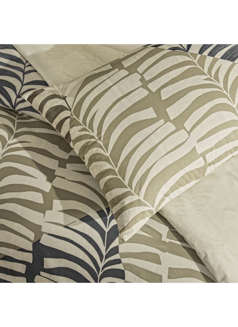 TA - Ella Ranforce Single Duvet Cover Set Brown - Image 1