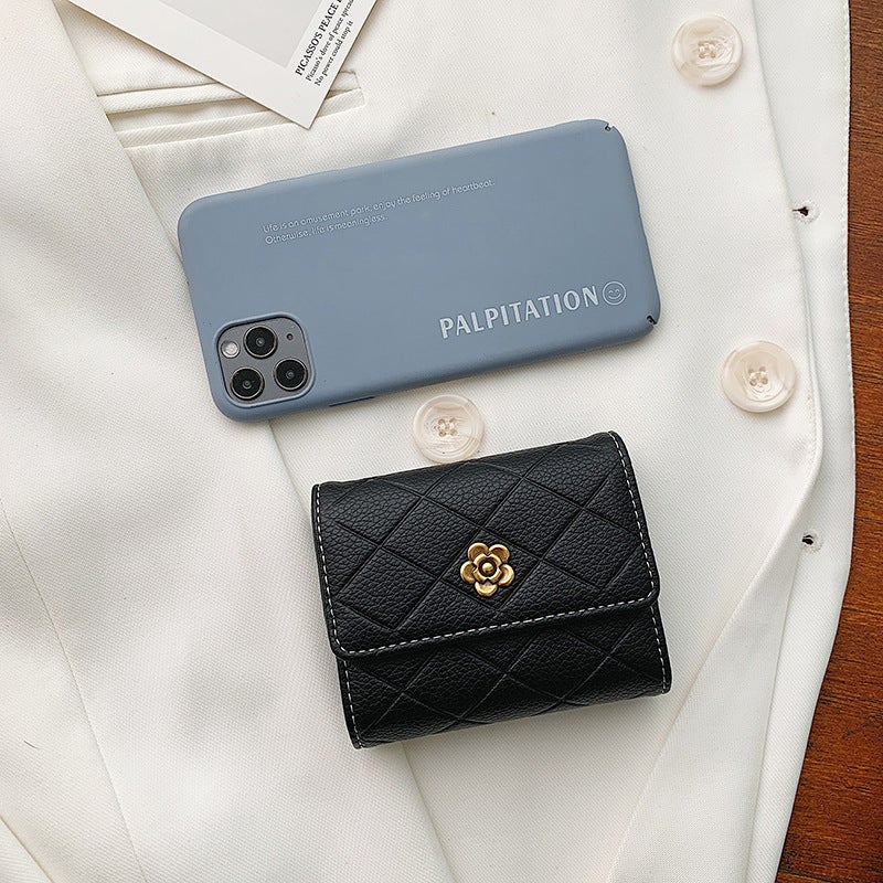 Multifunctional Solid Color PU Leather Wallet, RFID Blocking Design Portable Daily Storage Purse for Cards Cash Coin Business Use - Image 3