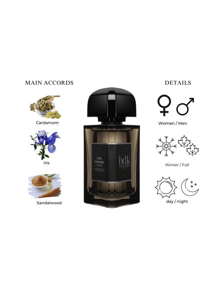 بي دي كيه برفيومز عطر بي دي كي جريس شارنيل اكسترايت دو بارفيوم 100مل - Image 4