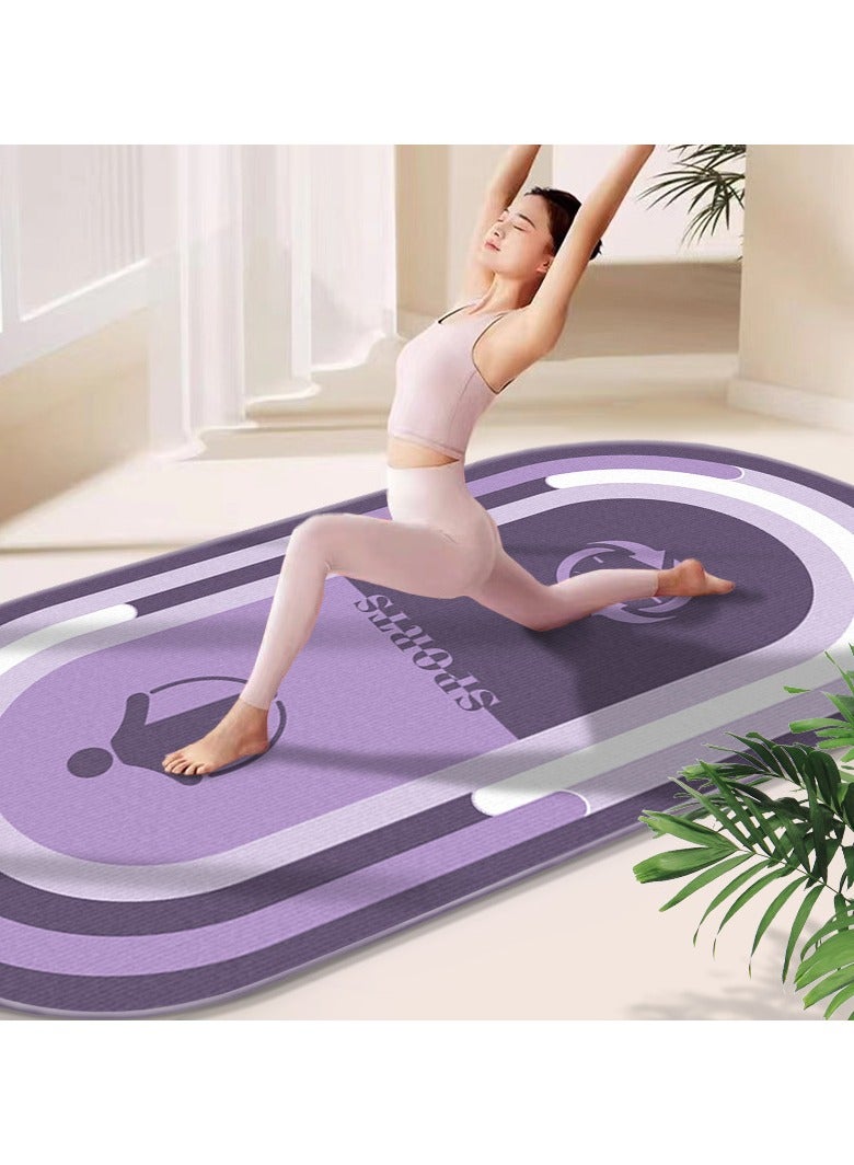 EBMINI Thick Anti Slip Home Fitness Yoga Mat 