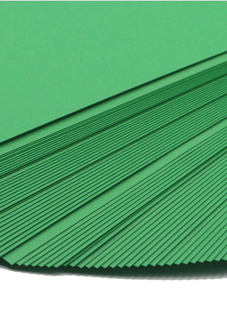firstnock Color Card Paper Green, A5 - 20 Sheets - 250GSM Thick Colored Card Stock - Premium Craft Paper for DIY, Invitations, Arts & Crafts and Printing  - Image 3
