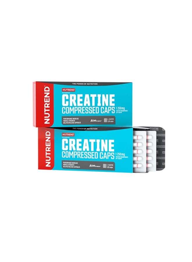 NUTREND Creatine Compressed 1250 Mg, 120 Caps  - Image 2