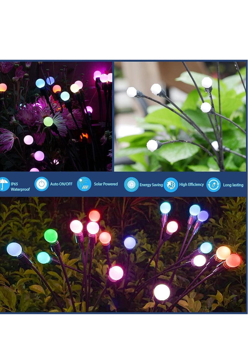 Generic 10 LED Solar Lights Garden Lights Decorative for Yard Pathway Decoration (2 PCS OF 1 Pack)  - Image 5