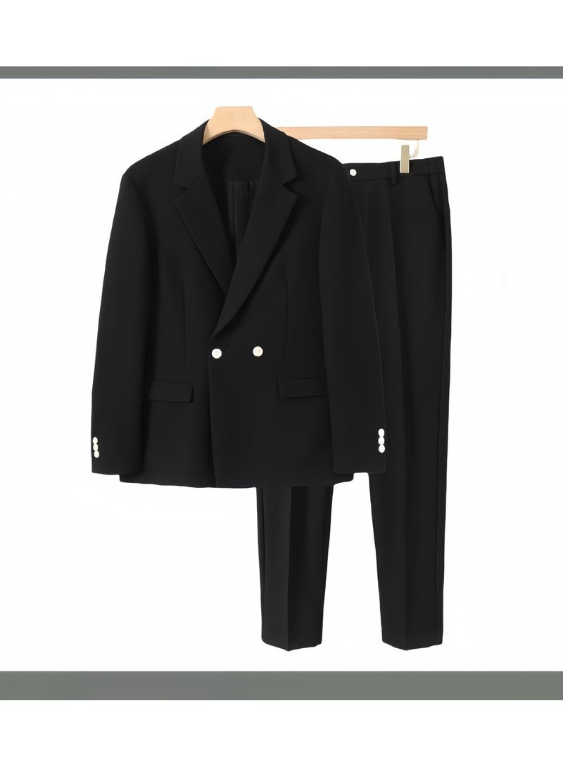KUYING New Men's Casual Suit Set  - Image 1
