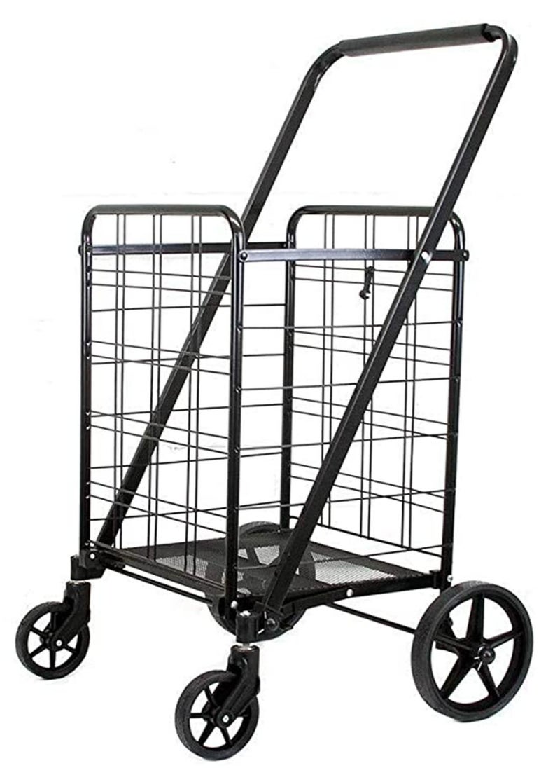 Generic - Portable Folding Shopping Utility Cart Trolley - Image 1