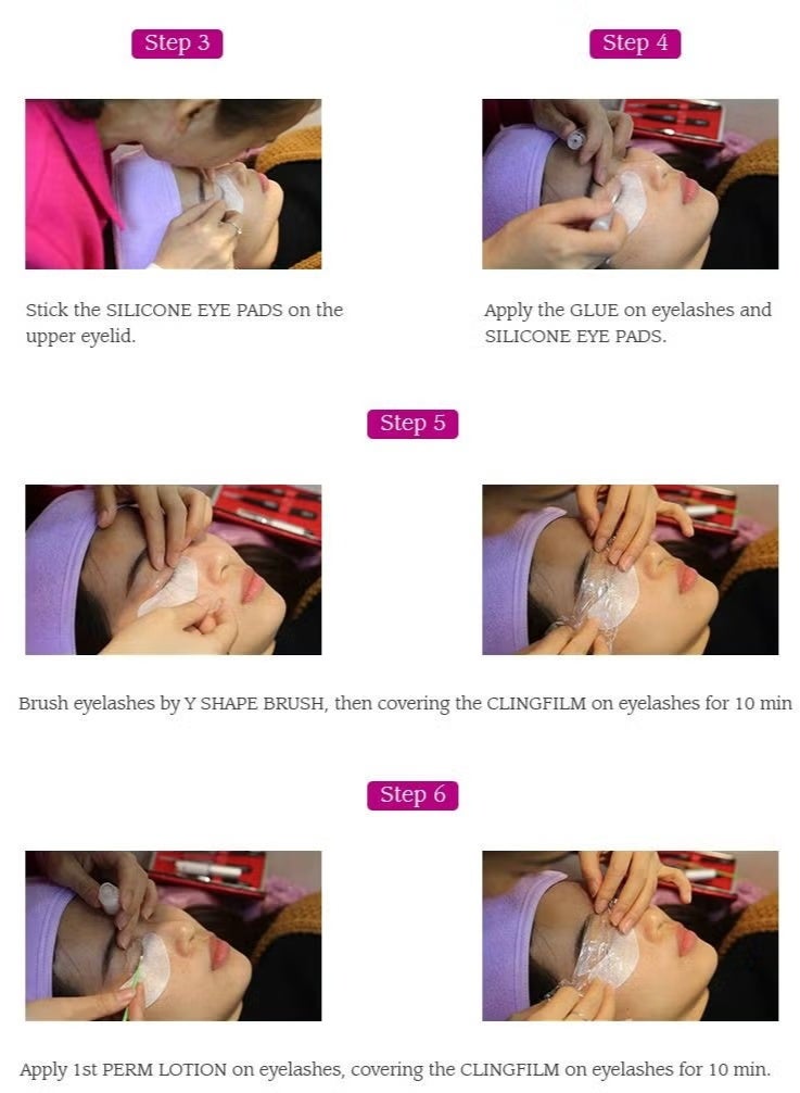 Iconsign Fast Perm Eyelash & Eyebrow Lift + Tint Kit with Nutrition – All-in-One Lash & Brow Kit (Black / Brown / Coffee) - Image 5